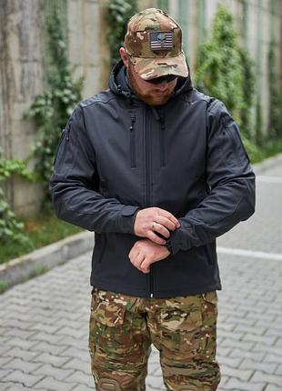 Куртка тактическая frontier eira soft shell grafite 2