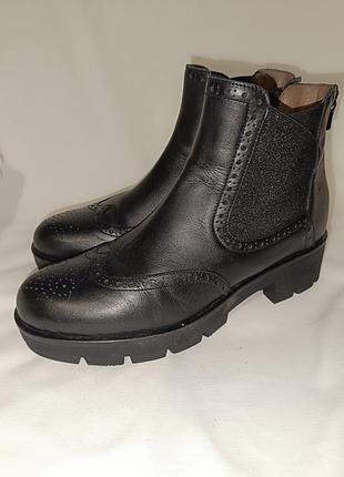 Шкіряні ботинки nero giardini made in italy 39/40