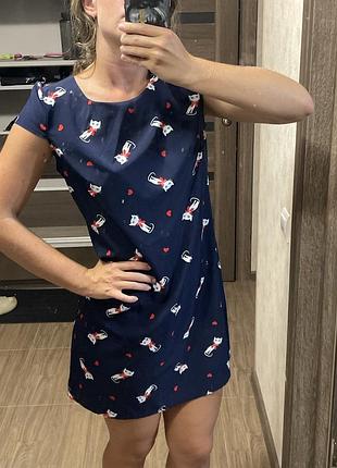 Сукня з котами