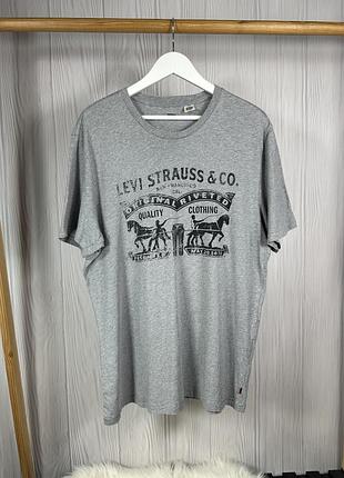 Levi’s levi strauss big logo футболка з великим логотипом розмір xl
