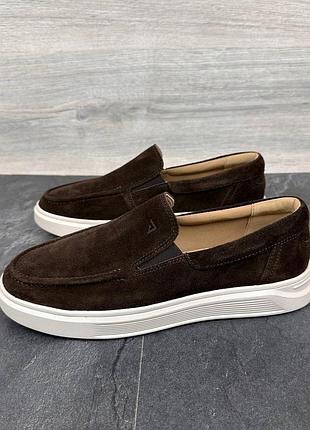 Лофери натуральна замша