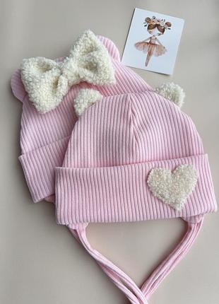 Шапка на трикотажній підкладці, ціна за 1