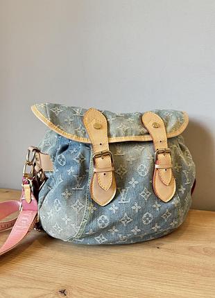 Джинсова сумка louis vuitton