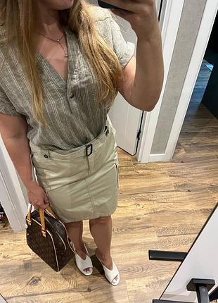 Нова котонова спідниця zara 4