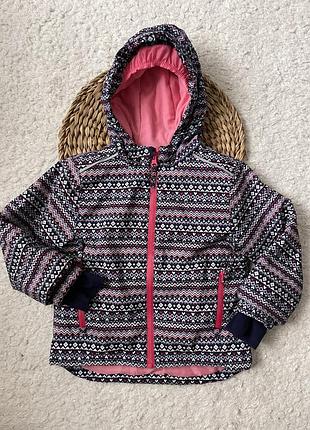 Лижна термо куртка на дівчинку