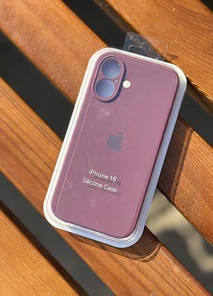 Silicone case iphone 16