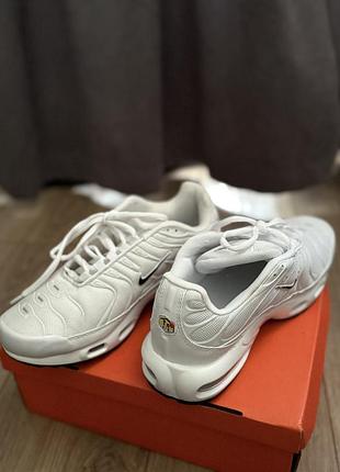 Кросівки nike air max tn plus triple white