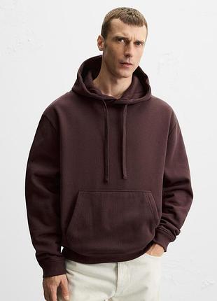 Базове худі з капюшоном zara