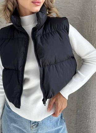 Укорочена жилетка - 3 кольори 💥 лидер продаж💥