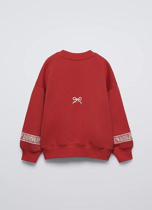 Світшот, кофта zara 130 (8/9) 2