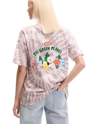 Футболка свободного кроя cropp тай дай р. с