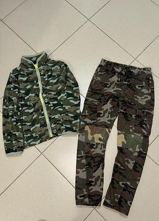 Камуфляжний комплект на 9-10 років