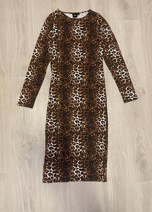 Леопардова сукня