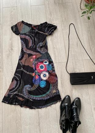 Фирменное платье (брэнда desigual 💐)