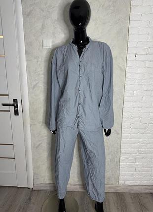 Бавовняна піжама великого розміру батал tu, xxl