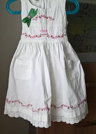Нарядное праздничное платье wojcik 98 размер1 фото