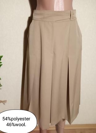 Юбка шерсть, полиэстер.