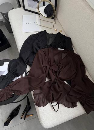 Блуза женская шифоновая