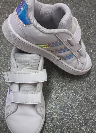 Детские и подростковые кеды для девочки adidas grand court 2.0 размер 26.5 и 35.5