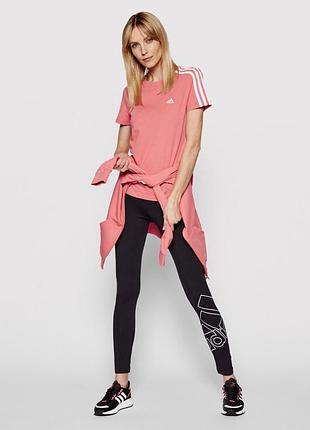 Хлопковая женская футболка adidas