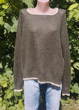 Итальянский топ с беби альпакой