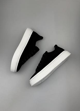 Кеди з натуральної замші