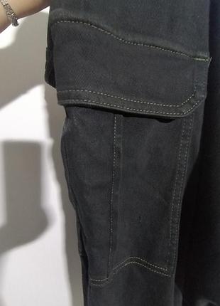 Брюки карго стрейчевые р 22 4