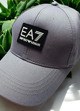 Кепка  emporio armani, бейсболка сірий/ мужская и женская кепка армані  s-ma