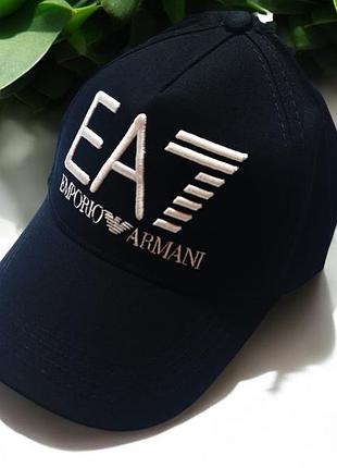 Кепка  emporio armani, бейсболка чорний / мужская и женская кепка армані  s-ma