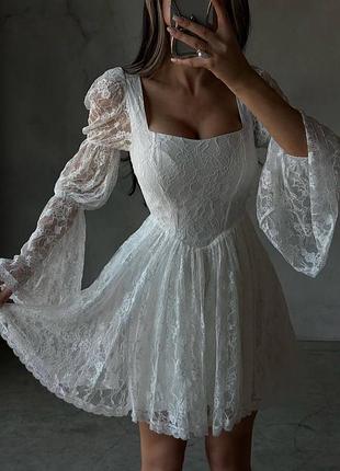 Святкова сукня гіпюрова