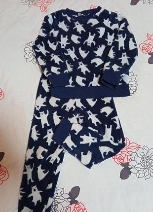 Домашний плюшевый костюм