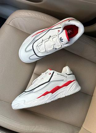 Кросівки adidas niteball ll white red 7