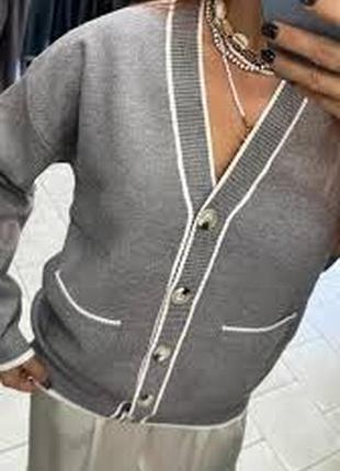 Брендовий кофта кардиган розмір 48-50/16 calvin klein 100 коттон унісекс