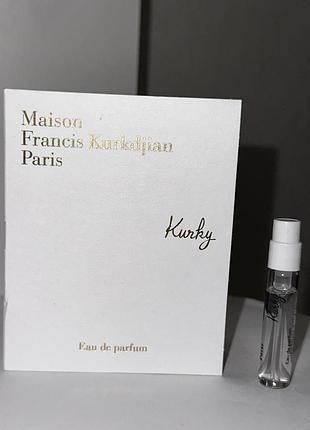 ♥️maison francis kurkdjian kurky, пробник, оригінал