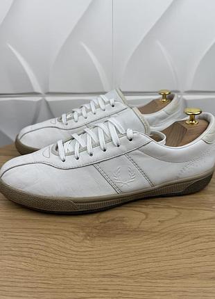 Оригінальні шкіряні кросівки кеди fred perry