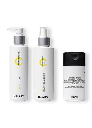 Набір ензимне очищення та тонізація з вітаміном с для сухого та нормального типу шкіри