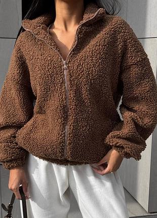 Меховой бомбер 5