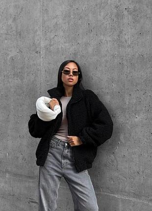 Меховой бомбер 2