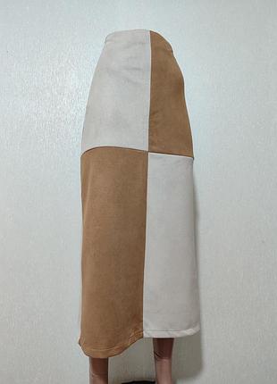 Классная юбка под замш