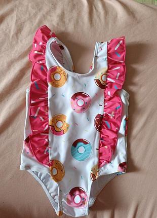 Купальник для дівчинки на 9-12місяців