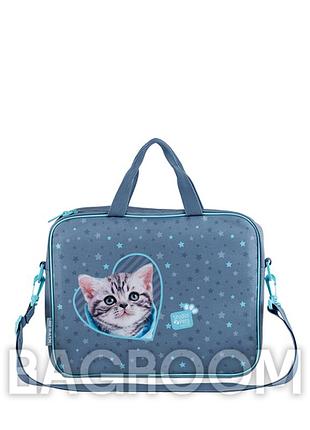 Шкільна текстильна сумка kite studio pets sp25-589-2