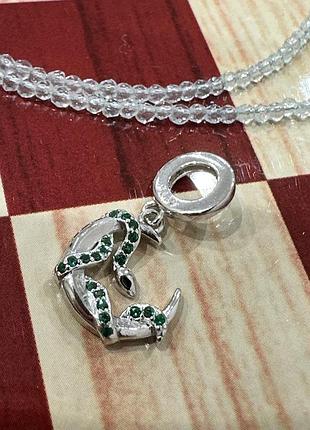 Шарм серебряный, подвеска, кулон, 925