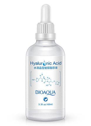 Тонер для обличчя з гіалуронової кислотою bioaqua hyaluronic acid, 100 мл