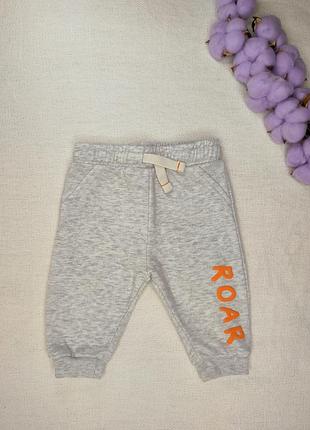 Теплі штани на хлопчика 3-6 міс.(62-68)