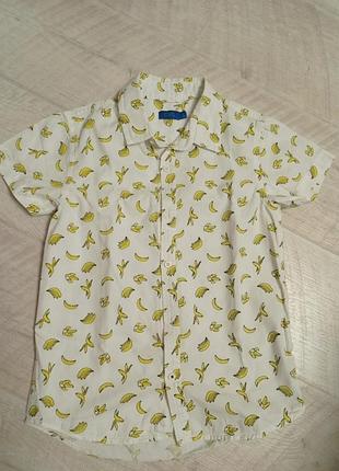 Яркая и стильная рубашка на мальчика.на 7-8 лет.рост 128.