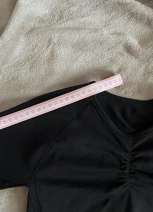 Спортивний топ з довгим рукавом