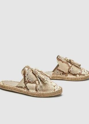 Фирменные мюли zara
