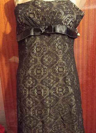 Ажурне плаття на бретельках xs