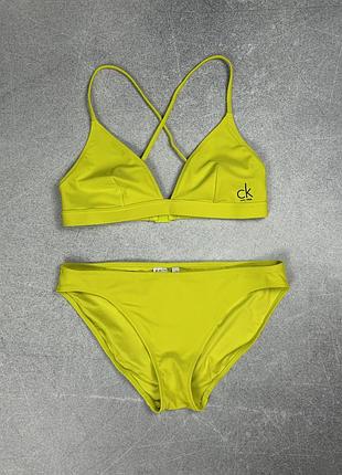 Calvin klein купальник роздільний з логотипом