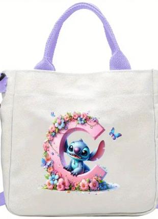 Сумка жіноча з буквою c і стичем